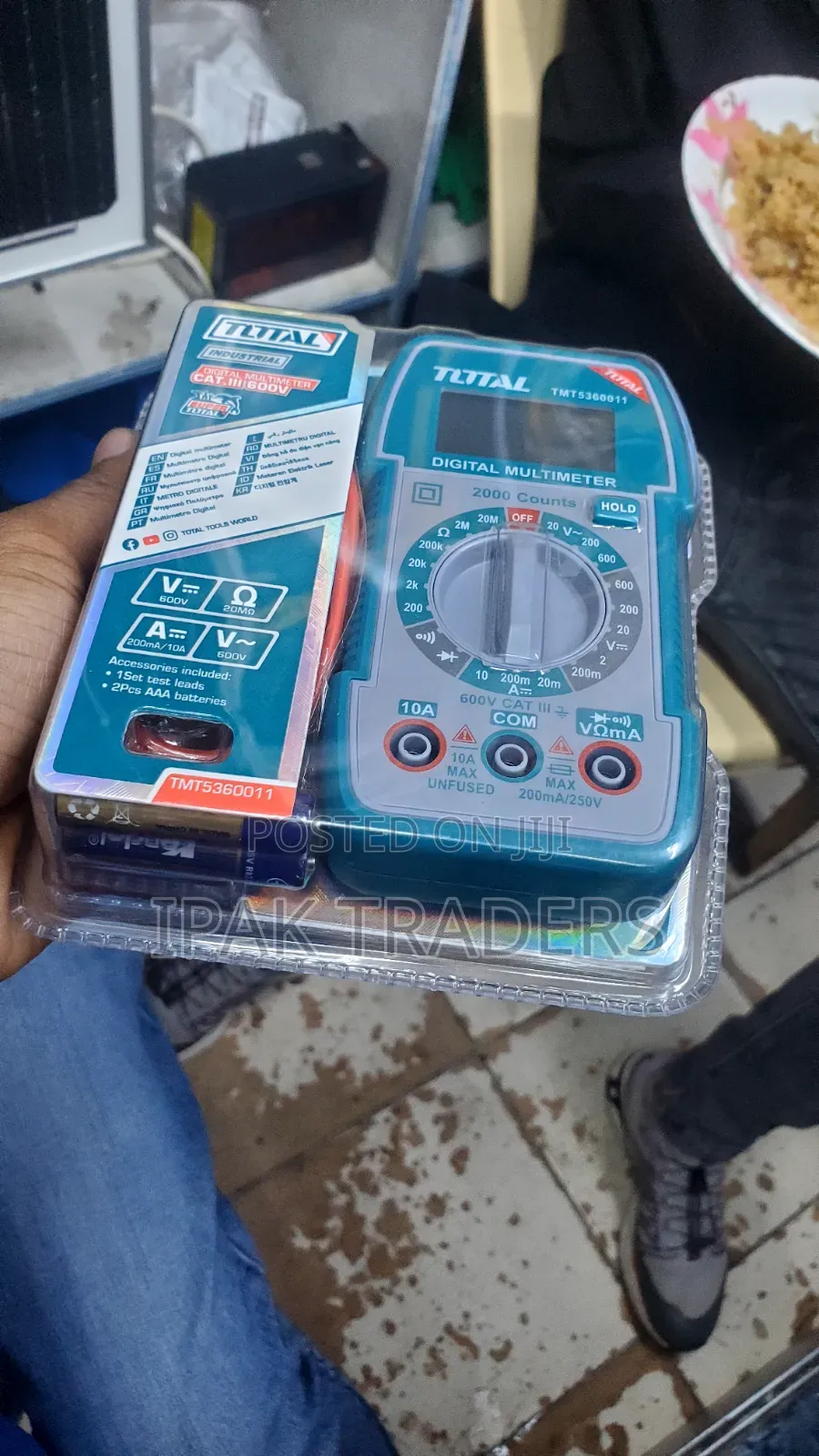 TOTAL Digital Multimeter Electrical Measuring and Diagnosing Property