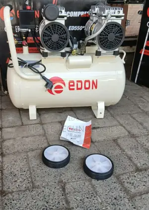 Edon Silent 50L Air Compressor With Dual Motors