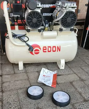 Edon 50L Silent Air Compressor – Twin Motor
