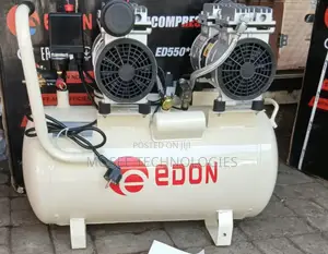 Edon 50L Silent Air Compressor – Twin Motor