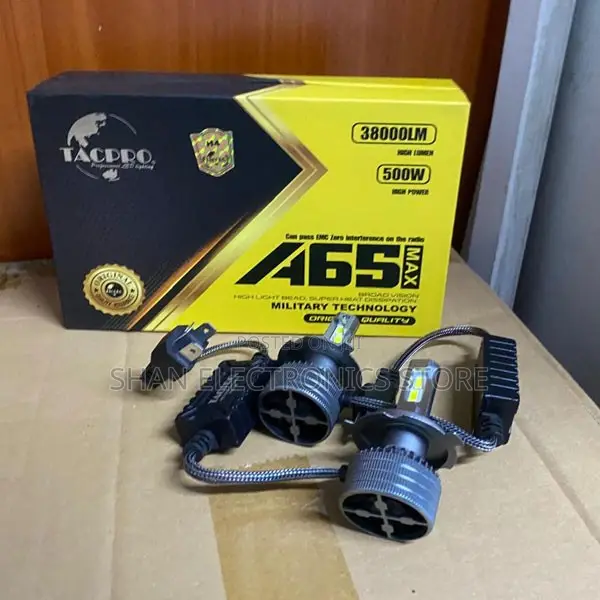 . 9005 LED Headlight Bulbs 4000 Lumens Set – Fanless Conversion Kit