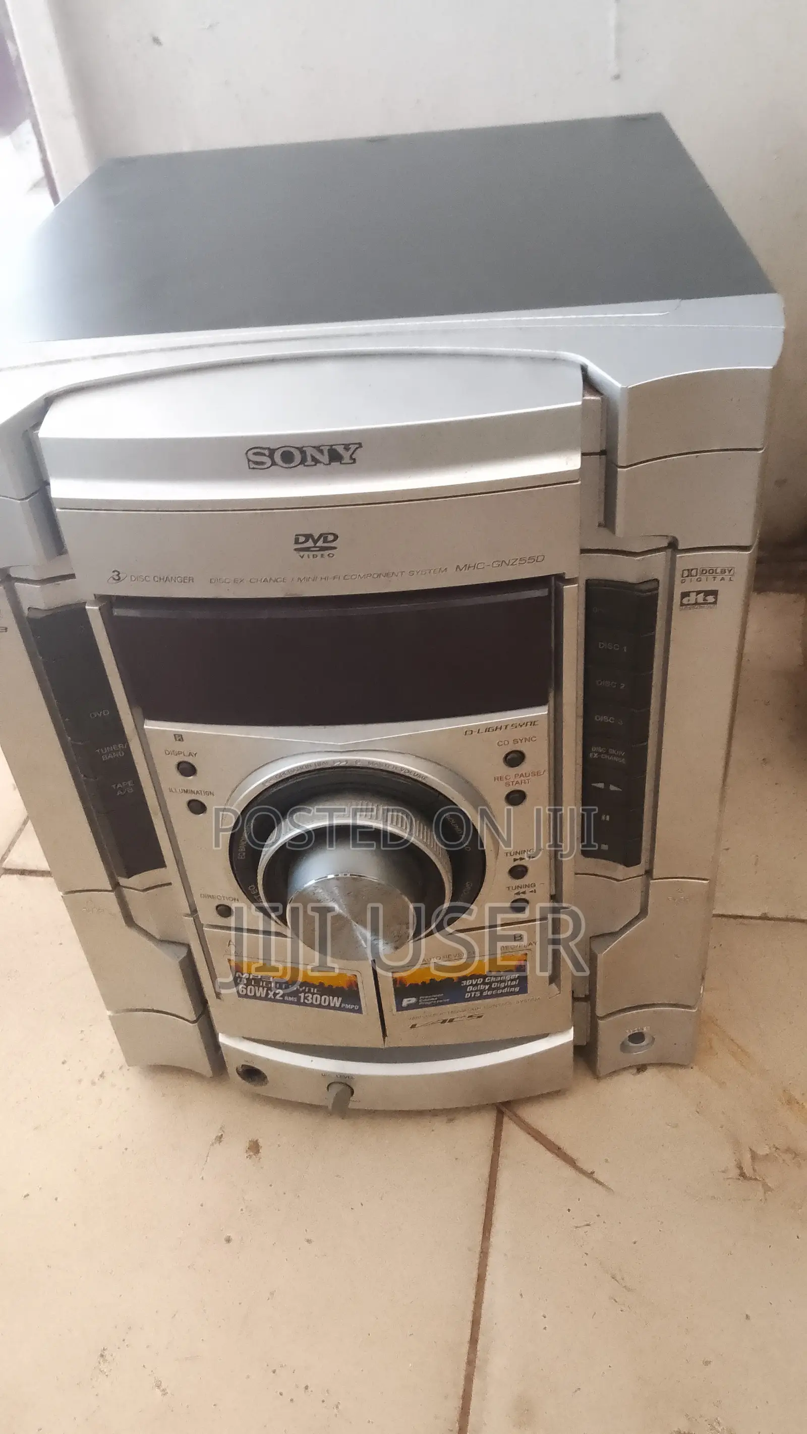 Sony MHC-GNZ55D Mini Hi-Fi Component System With Dual Matching Speaker
