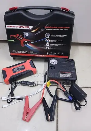 Powerful 12V Car Jump Starter With Fast Tyre Inflation