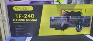 T Wolf TF 240 Gaming Keyboard 4 in One Combo