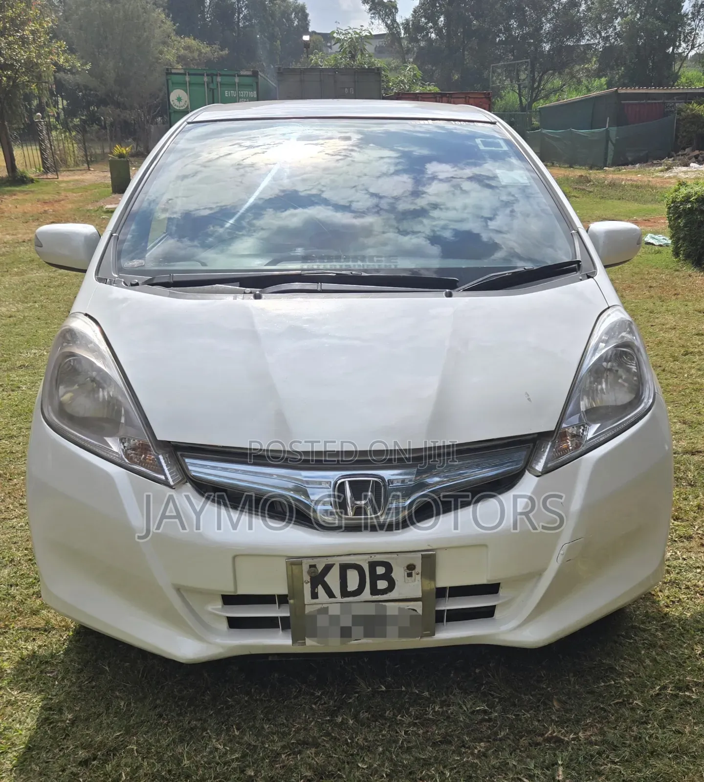 Honda Fit EV 2013 White