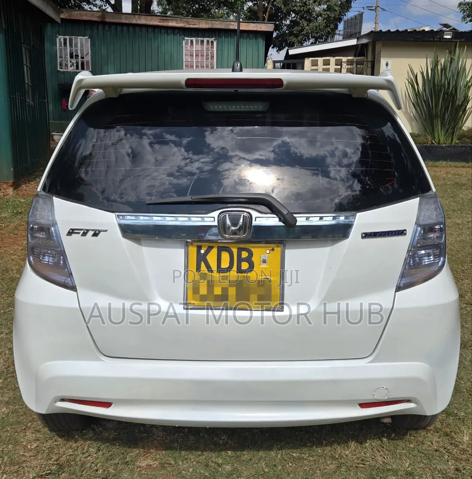 Honda Fit EV 2013 White