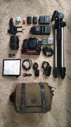 Canon 60d With Accessories