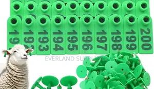 Durable Ranch Slim Numbered Ear Tags for Sheeps