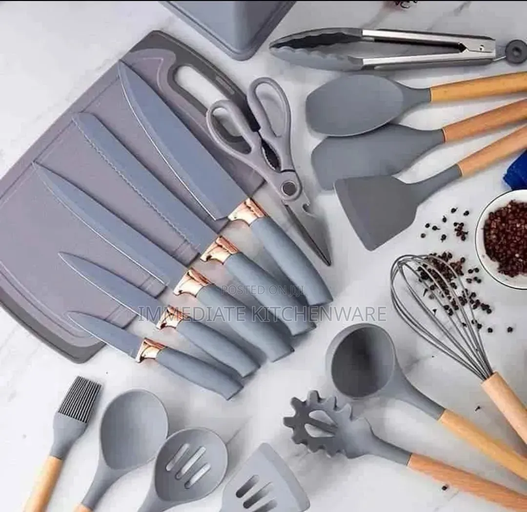 19 in 1 Heat Resistance Silicone Spoon Set