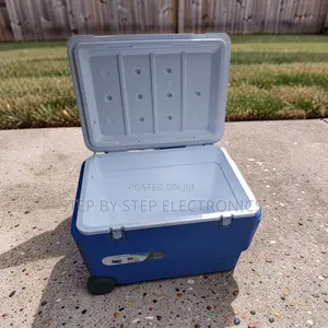 Leak-Resistant Premier 100L Portable Cooler Box Ice Box Chiller