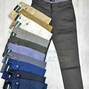 Non-Fading Khaki Trousers
