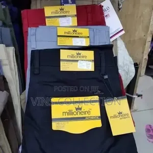 Non-Fading Khaki Trousers