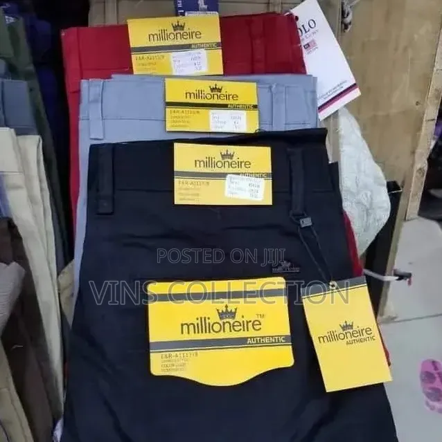 Non-Fading Khaki Trousers
