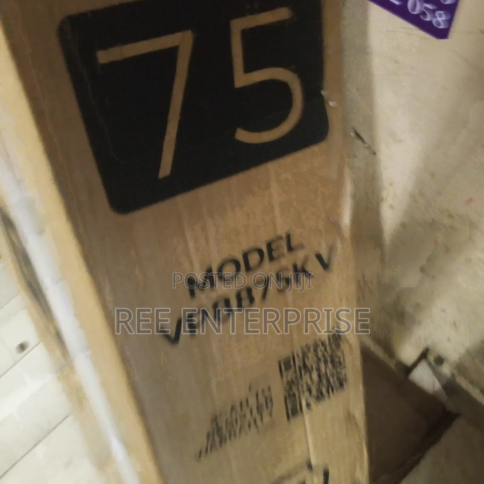 Vision Plus  Vidaa 4k 75 Inches Model Vp8875kv