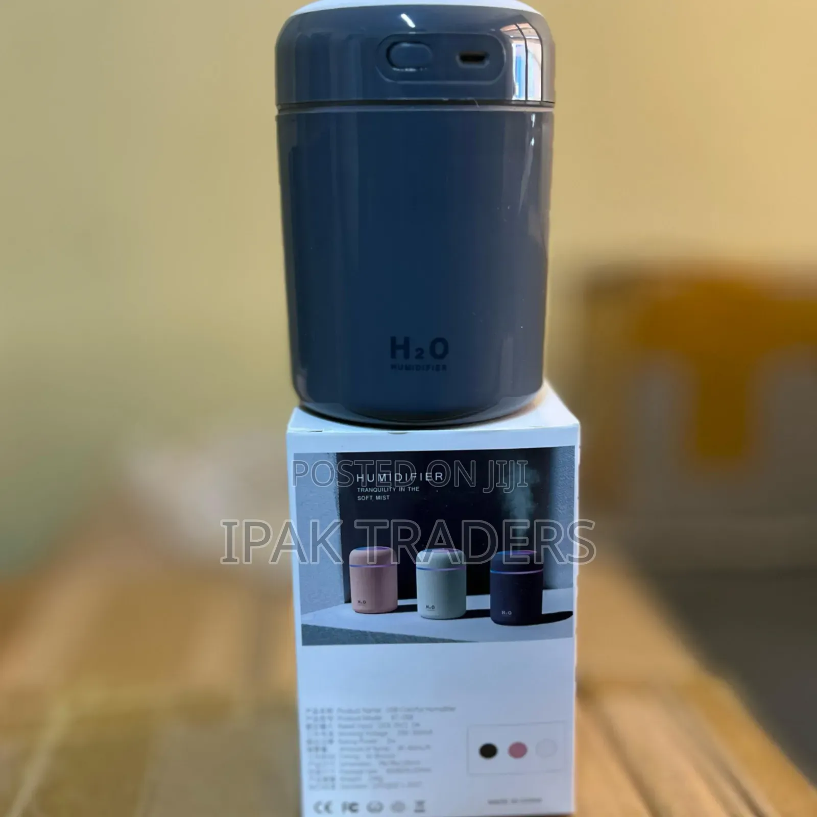 Nordic 130ml Portable Air Humidifier | Mini Ultrasonic Atomizer USB