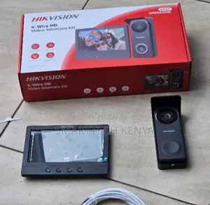 Hikivision Door Bell 4 Wire Hd Video Intercom Kit