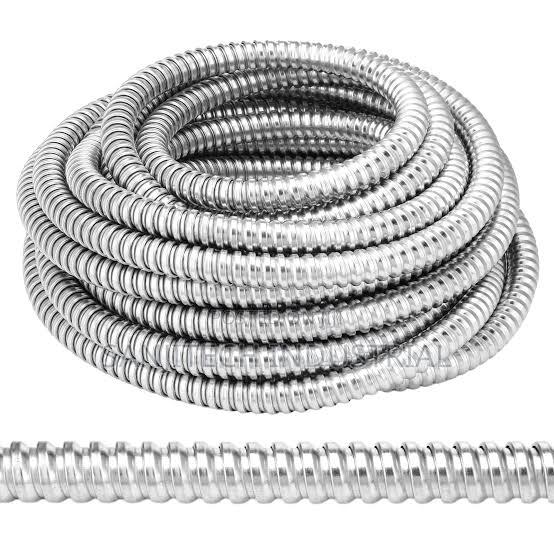 Stainless Steel Flexible Pipe 30m Roll (1")