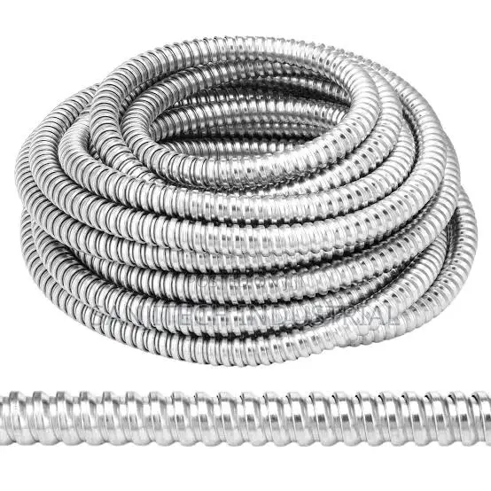 Stainless Steel Flexible Pipe 30m Roll (1")