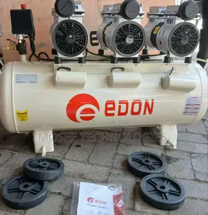Edon 100L Professional Silent Compressor – 3 Motor