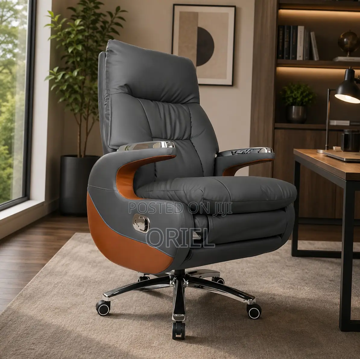Executive Office Leather Chair : Recliner C.E.O Chair