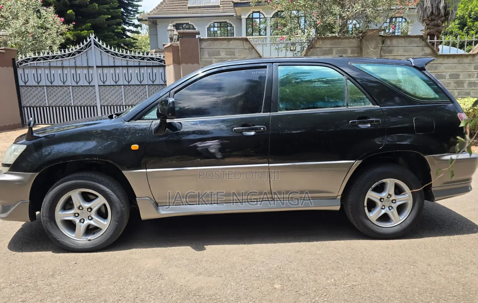 Toyota Harrier 2002 Black