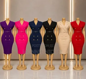 Luxe Official Women Blazer Dress. Heavy Cotton 👌