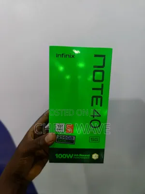 New Infinix Note 40 Pro 256 GB Gold