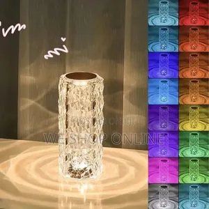 16 Color Changing Rose Lamp