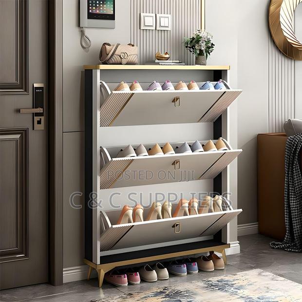 Modern Shoe Storage Cabinet - thumbnail 2