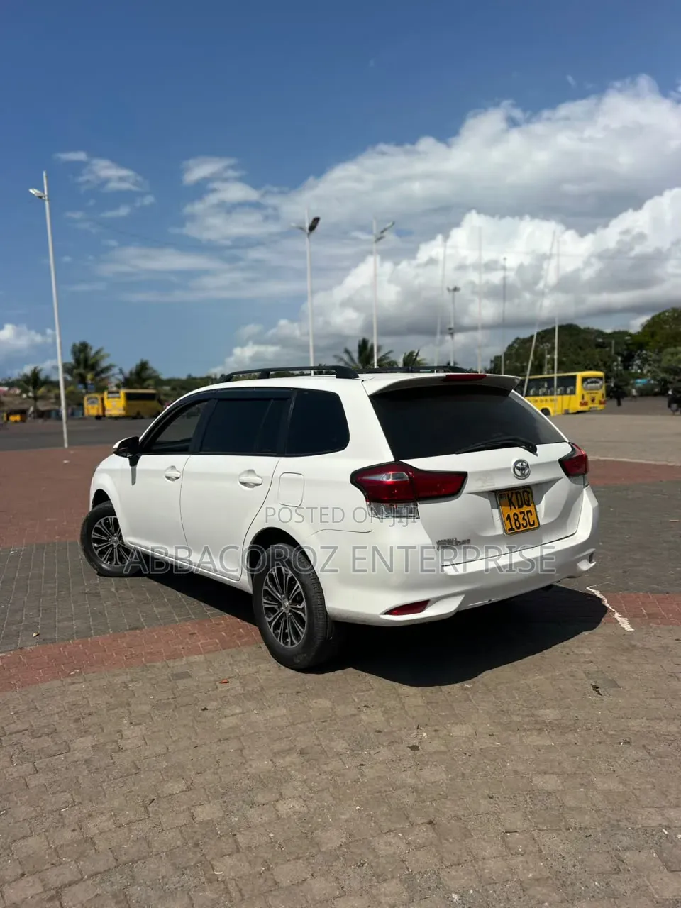 Toyota Corolla Fielder 2017 White