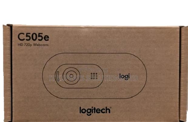 Logitech C505e Webcam HD 720p, BLACK - main view