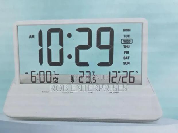 Digital Alarm Clock - main view