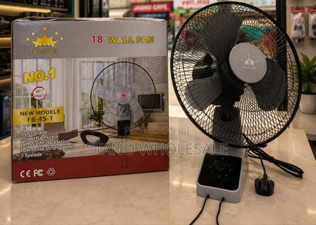 Wall Fan With Remote