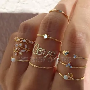9pc Mixture Ring Set