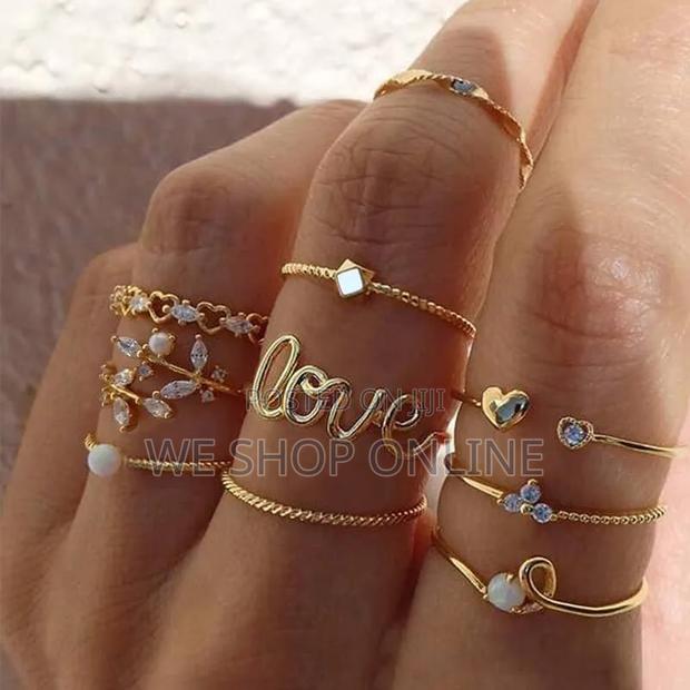 9pc Mixture Ring Set - main view