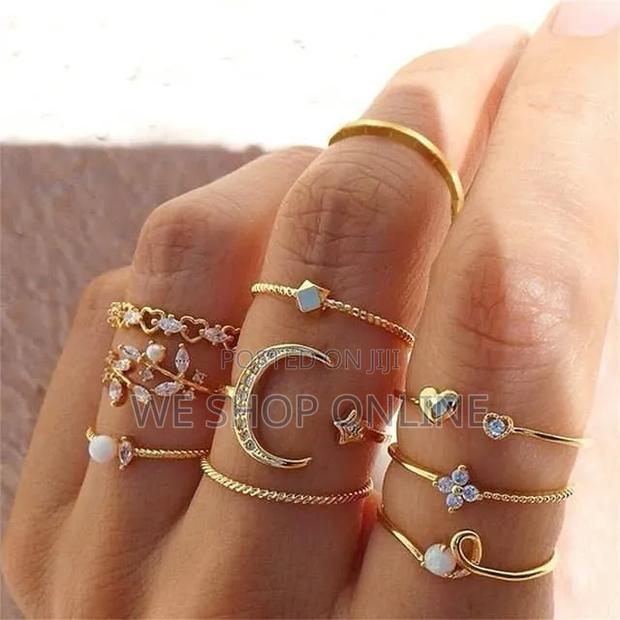 9pc Mixture Ring Set - thumbnail 3