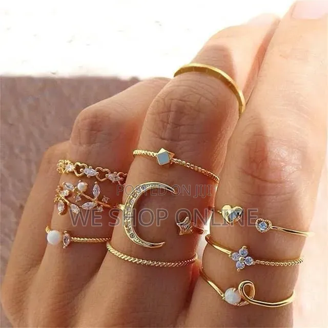 9pc Mixture Ring Set