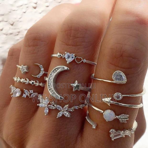 9pc Mixture Ring Set - thumbnail 2