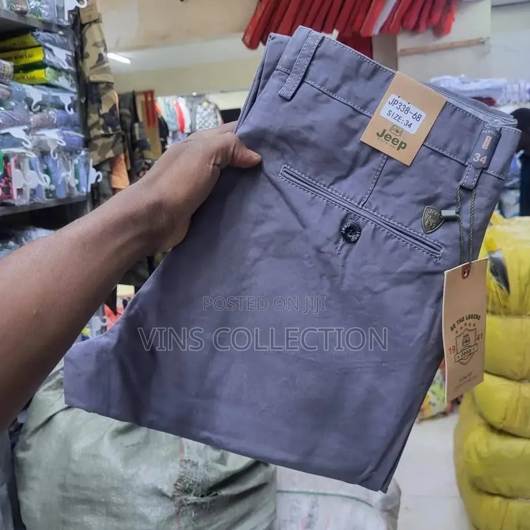 Soft Khaki Trousers