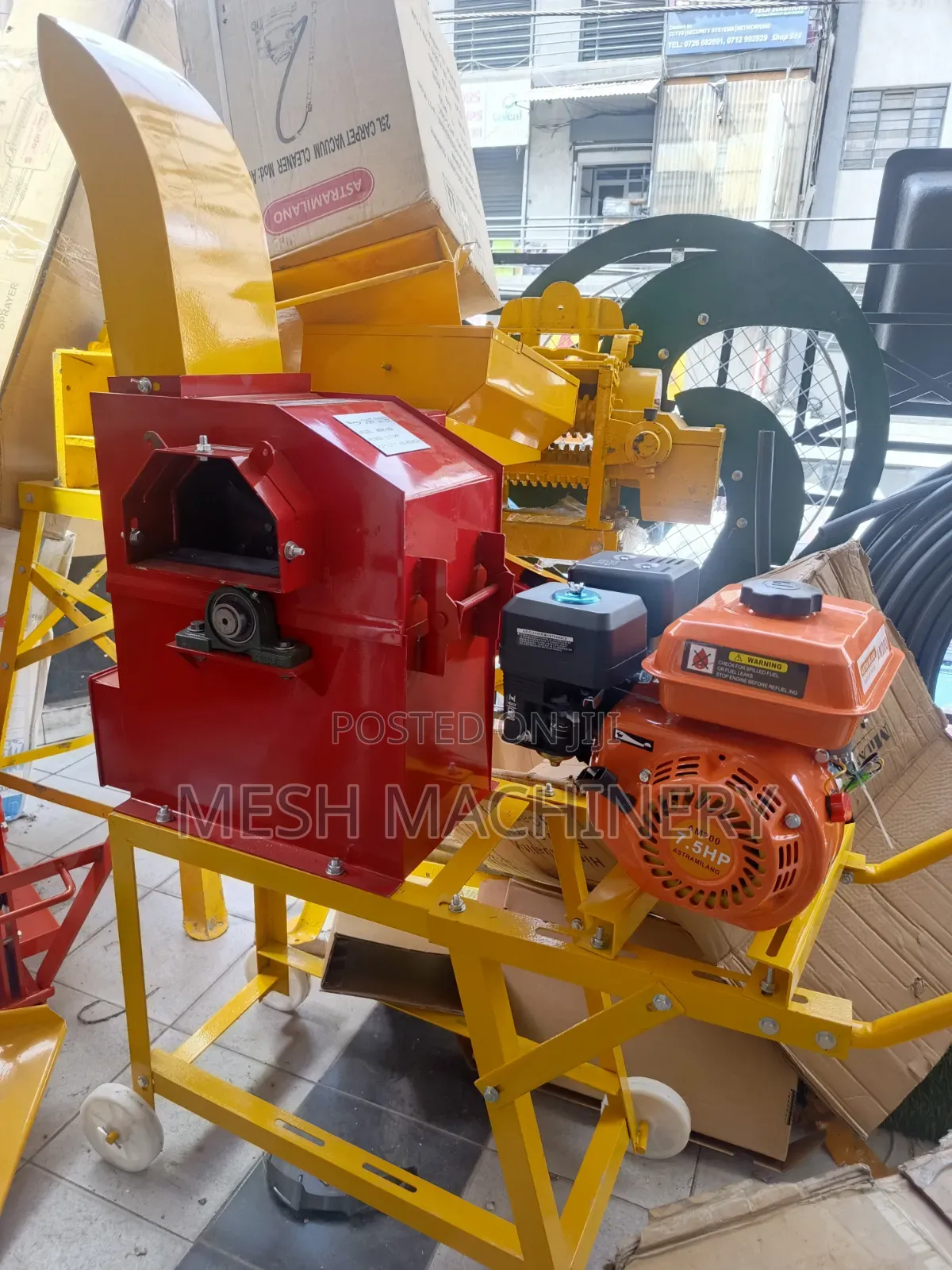 Milano 7.5HP Chopper Cutter Machine With Motor