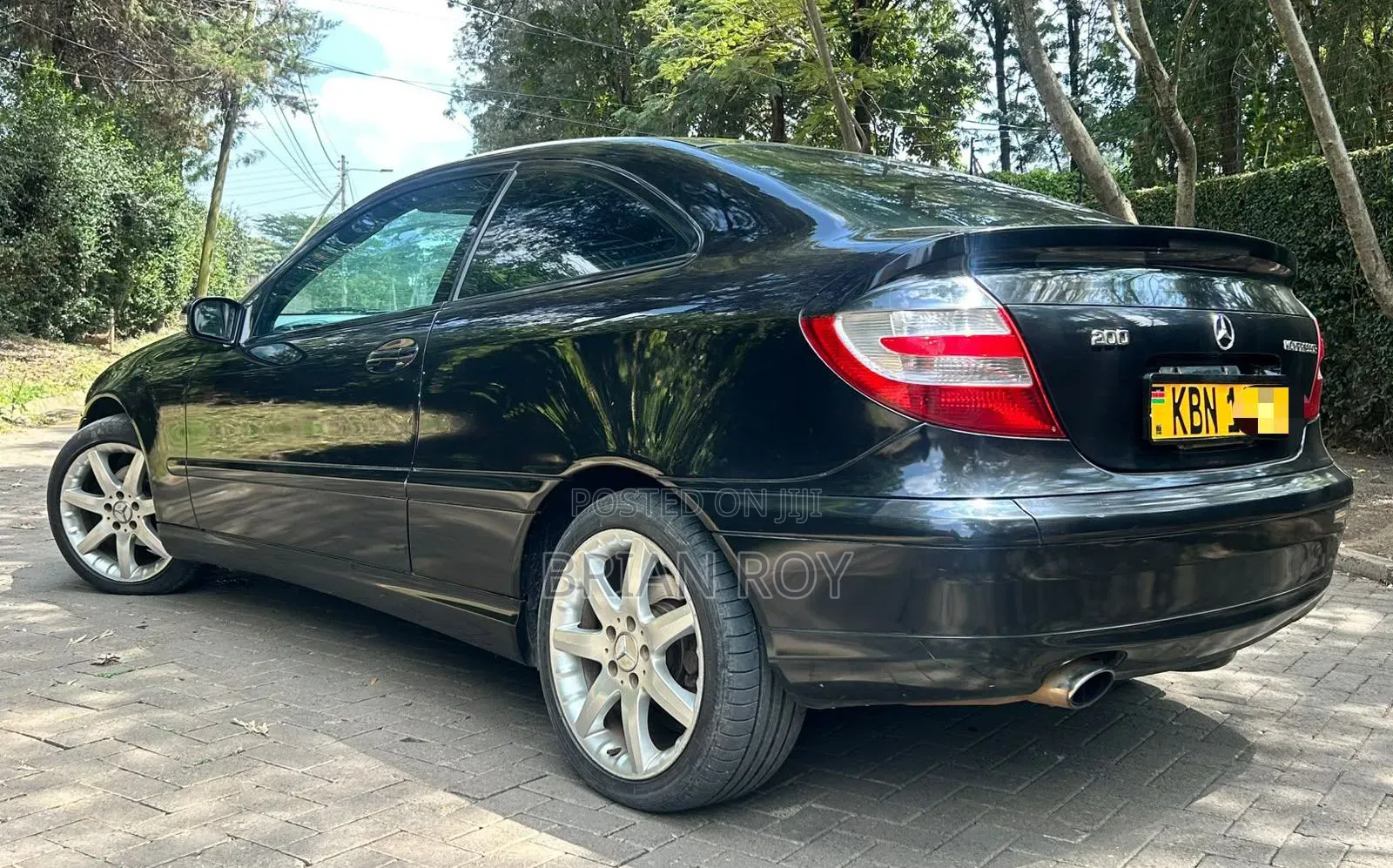 Mercedes-Benz C200 2005 Blue