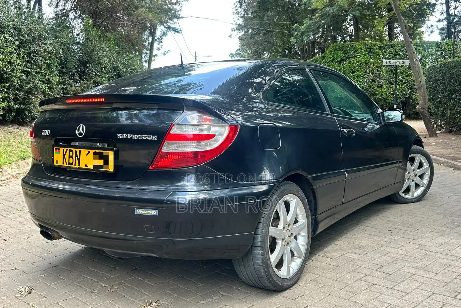 Mercedes-Benz C200 2005 Blue