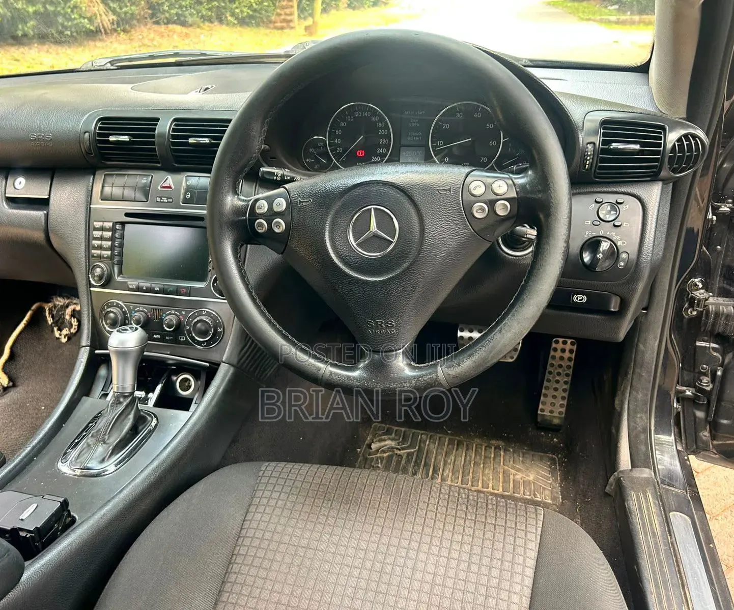 Mercedes-Benz C200 2005 Blue
