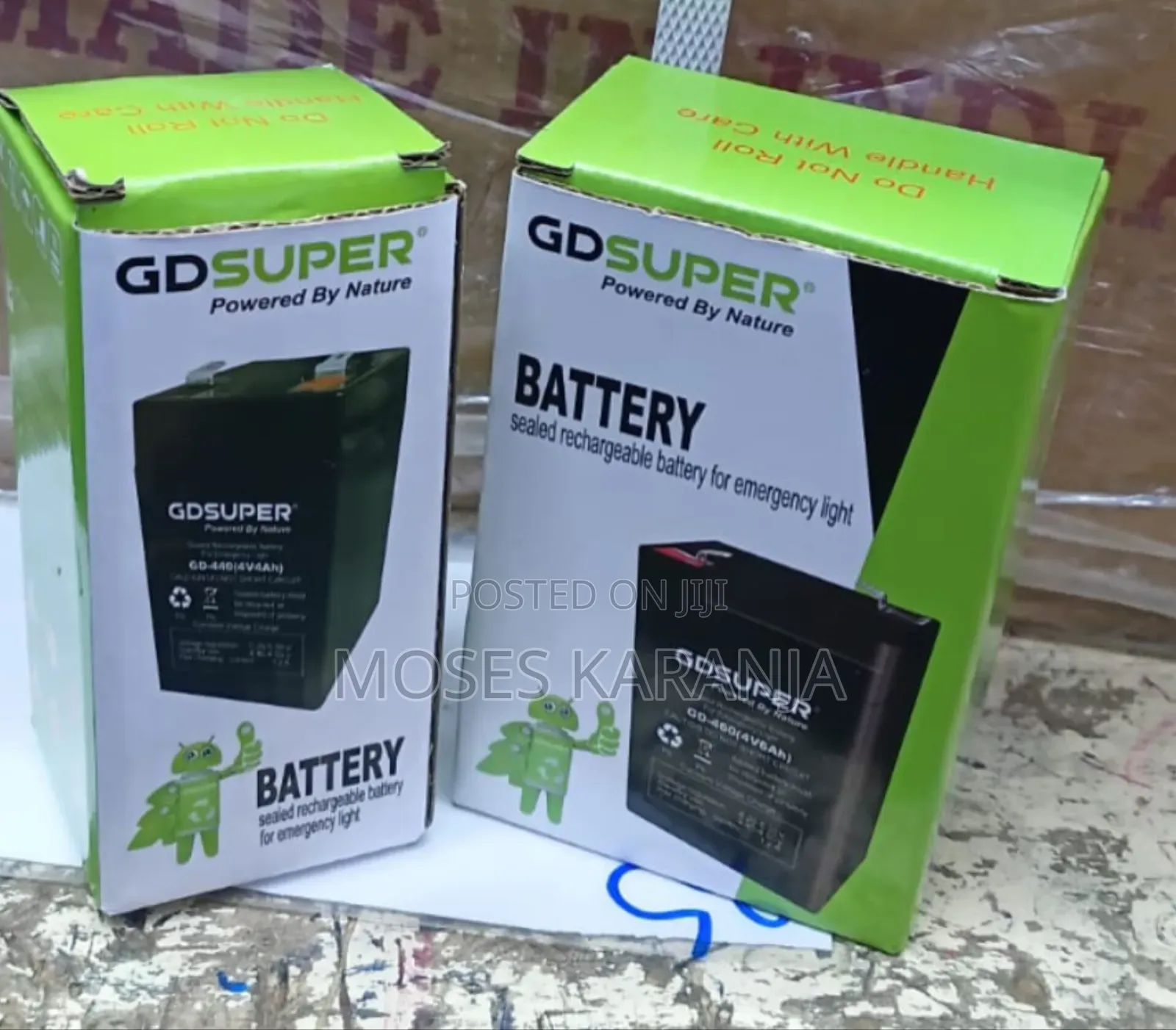 GDSUPER Heavy-Duty Sealed Rechargeable Power Battery