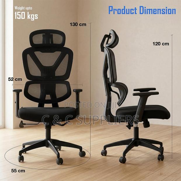 Orthopedic Executive Mesh Study Seat. - thumbnail 2