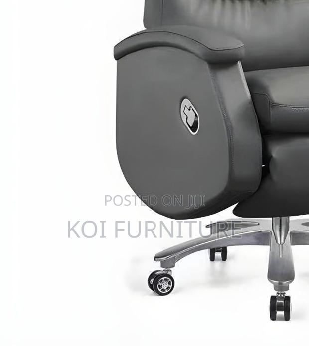 Office Chairs; Executive Leather High Backrest Elevate Boss Seat - thumbnail 3