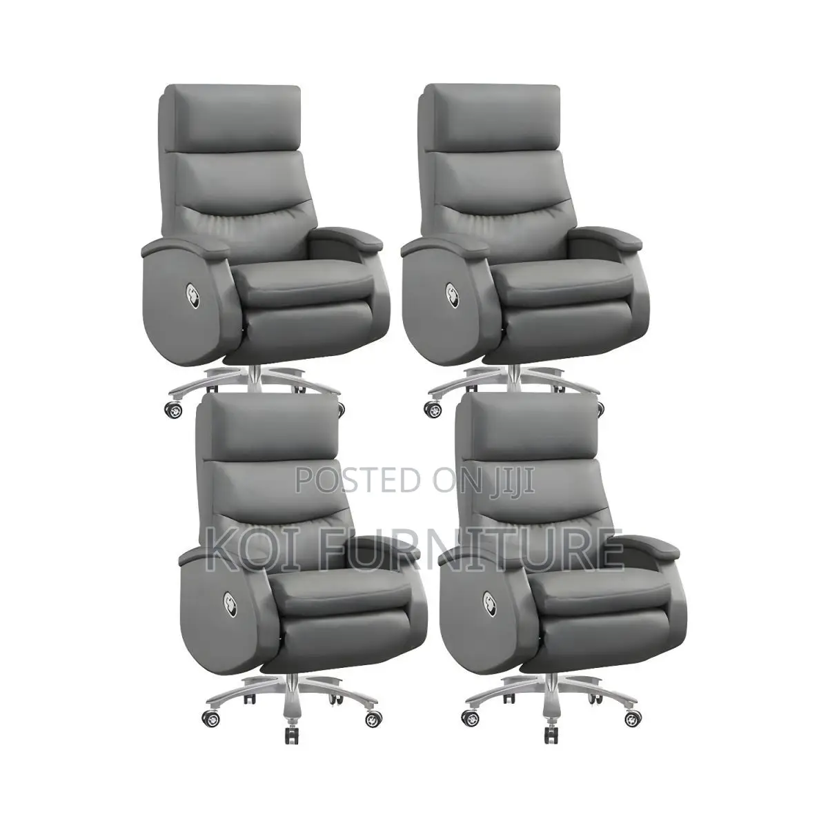 Office Chairs; Executive Leather High Backrest Elevate Boss Seat
