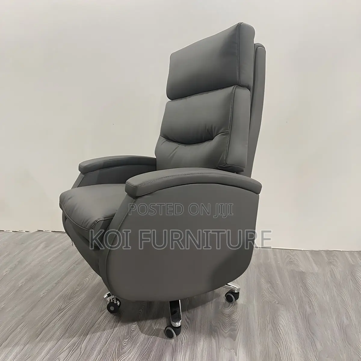 Office Chairs; Executive Leather High Backrest Elevate Boss Seat