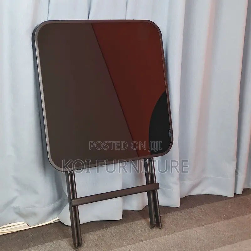 Home Tables; Foldable Black Camping Outdoor Table