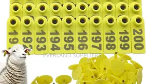 Farm Sheep Management Ear Slim Tags - Numbered